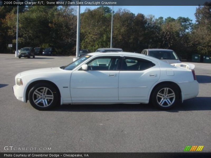Stone White / Dark Slate Gray/Light Graystone 2006 Dodge Charger R/T