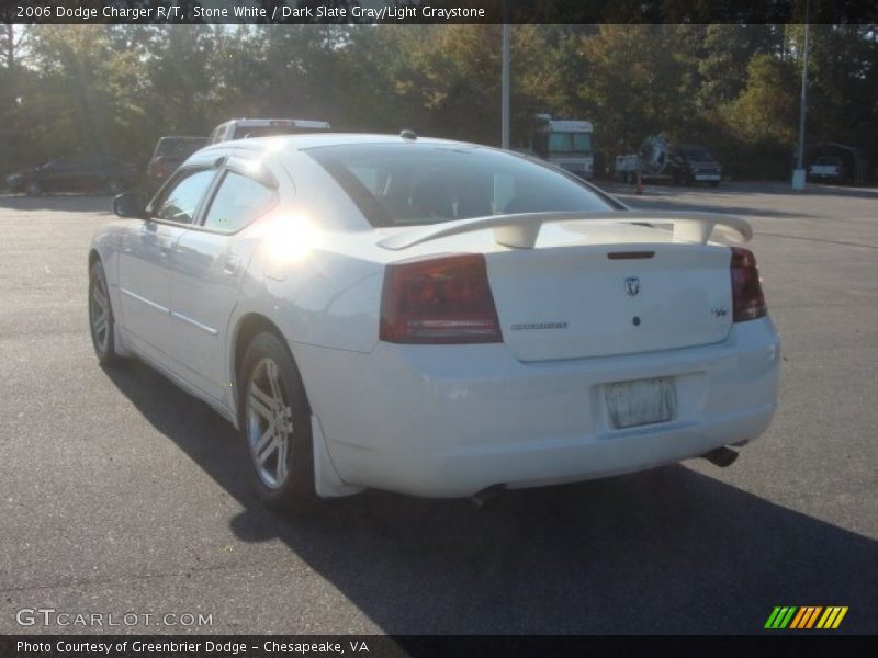 Stone White / Dark Slate Gray/Light Graystone 2006 Dodge Charger R/T