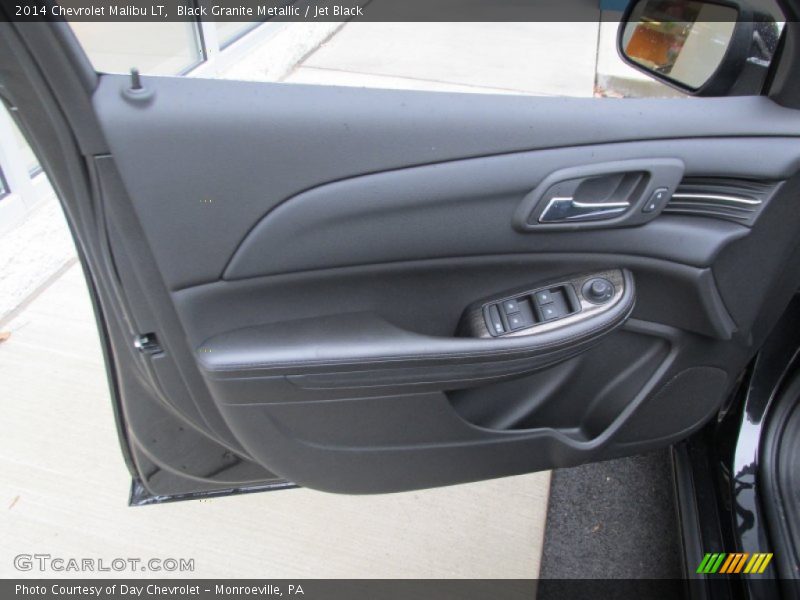 Black Granite Metallic / Jet Black 2014 Chevrolet Malibu LT