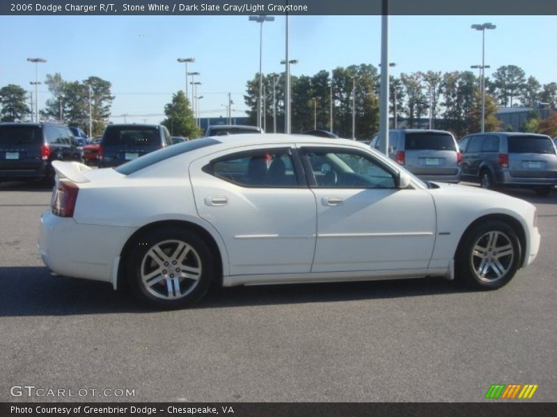 Stone White / Dark Slate Gray/Light Graystone 2006 Dodge Charger R/T
