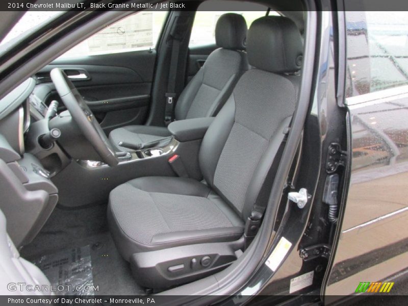 Black Granite Metallic / Jet Black 2014 Chevrolet Malibu LT