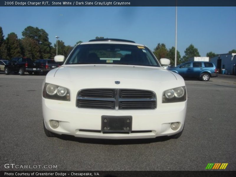 Stone White / Dark Slate Gray/Light Graystone 2006 Dodge Charger R/T