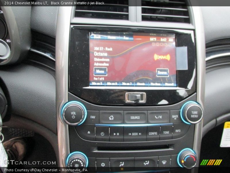 Black Granite Metallic / Jet Black 2014 Chevrolet Malibu LT