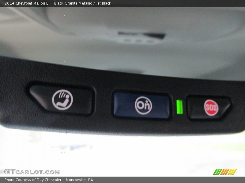 Black Granite Metallic / Jet Black 2014 Chevrolet Malibu LT