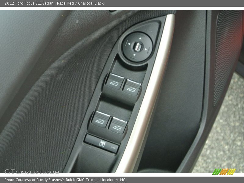 Race Red / Charcoal Black 2012 Ford Focus SEL Sedan