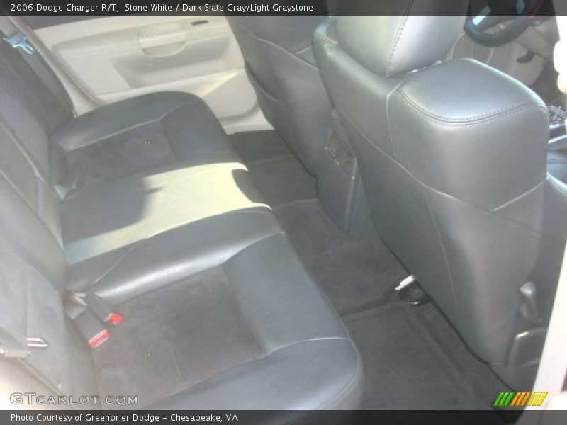 Stone White / Dark Slate Gray/Light Graystone 2006 Dodge Charger R/T