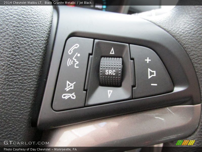 Black Granite Metallic / Jet Black 2014 Chevrolet Malibu LT