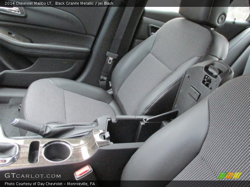 Black Granite Metallic / Jet Black 2014 Chevrolet Malibu LT
