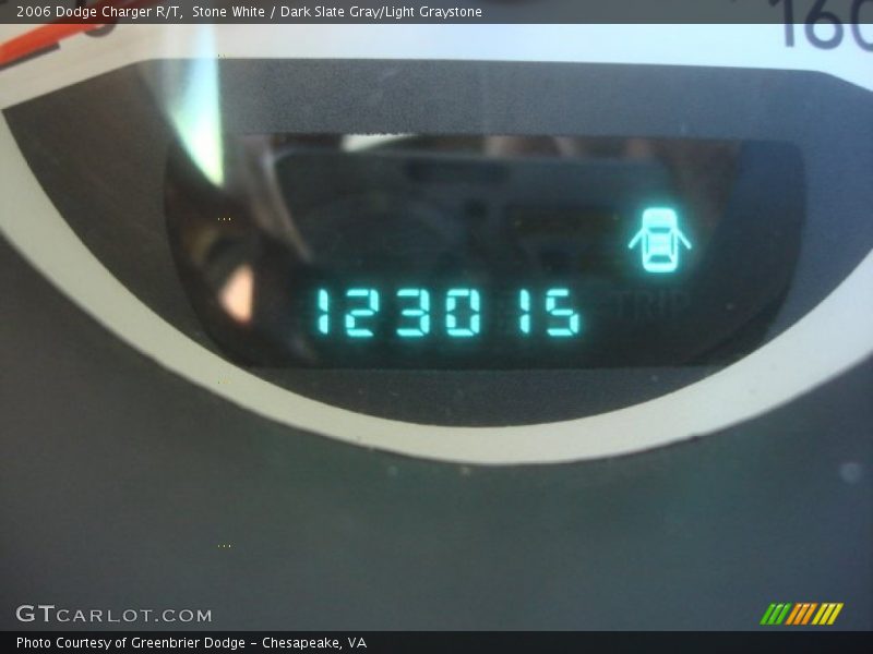 Stone White / Dark Slate Gray/Light Graystone 2006 Dodge Charger R/T