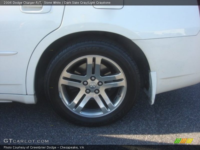Stone White / Dark Slate Gray/Light Graystone 2006 Dodge Charger R/T