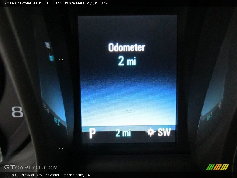 Black Granite Metallic / Jet Black 2014 Chevrolet Malibu LT