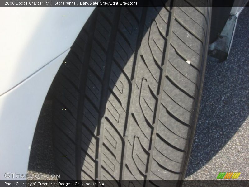 Stone White / Dark Slate Gray/Light Graystone 2006 Dodge Charger R/T