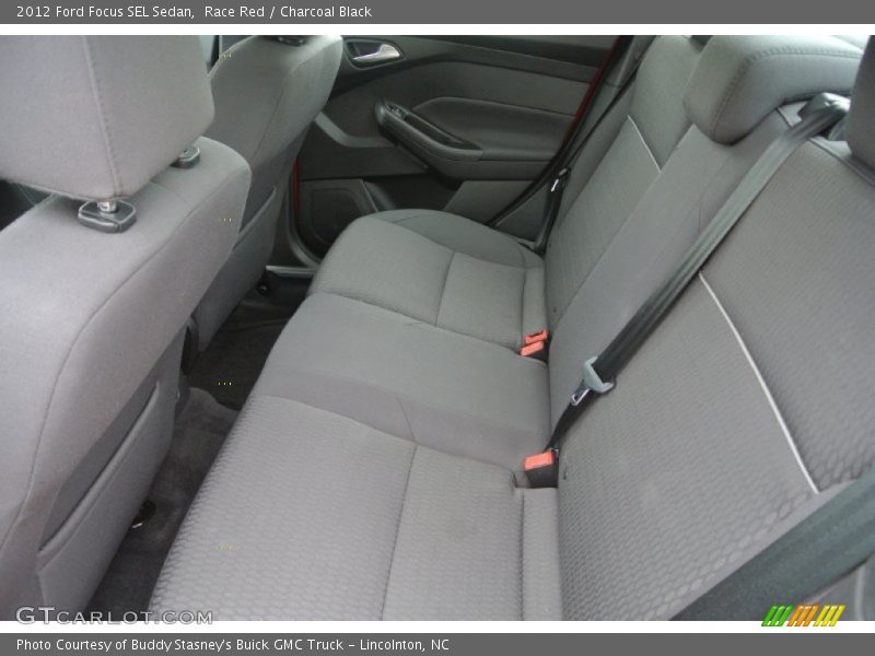 Race Red / Charcoal Black 2012 Ford Focus SEL Sedan