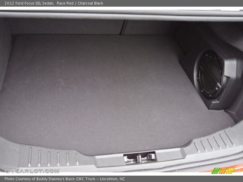 Race Red / Charcoal Black 2012 Ford Focus SEL Sedan