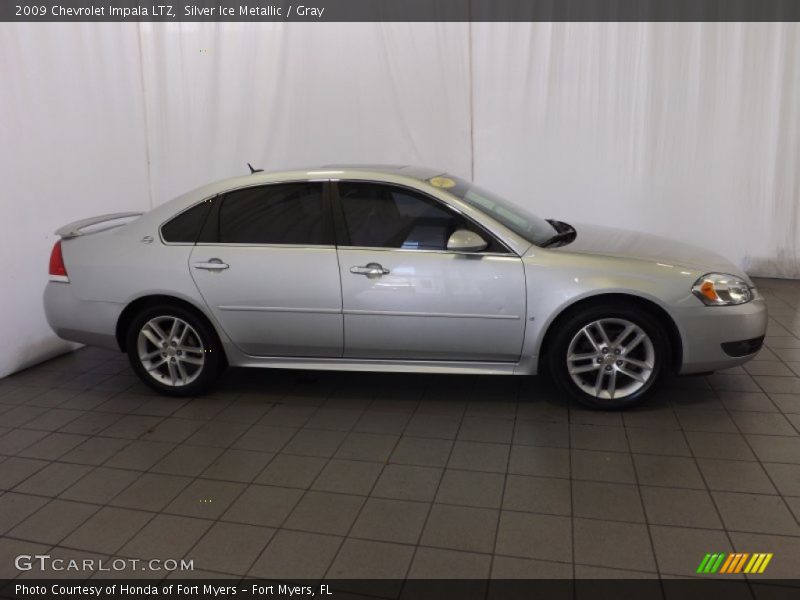 Silver Ice Metallic / Gray 2009 Chevrolet Impala LTZ