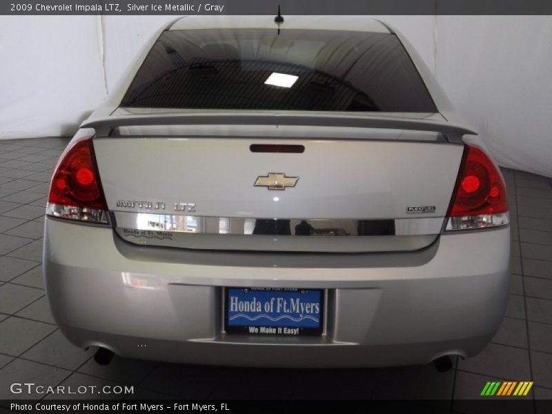 Silver Ice Metallic / Gray 2009 Chevrolet Impala LTZ