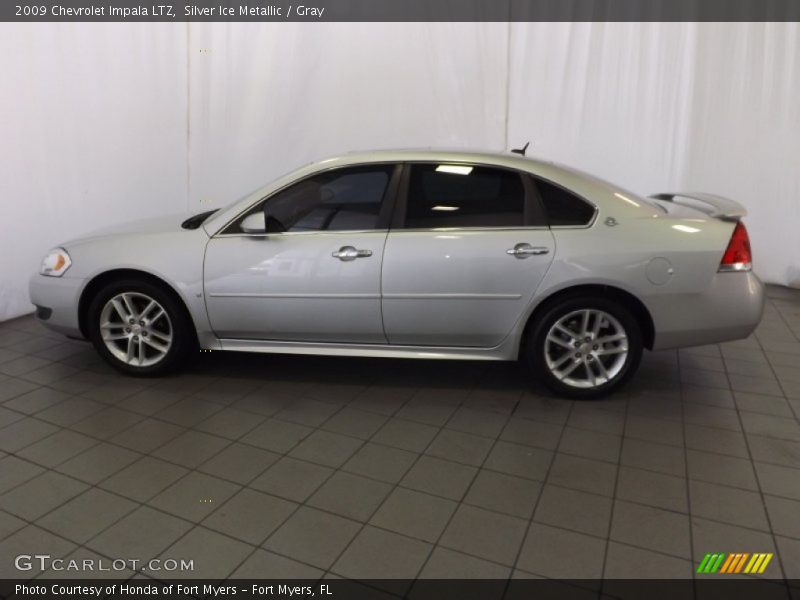 Silver Ice Metallic / Gray 2009 Chevrolet Impala LTZ