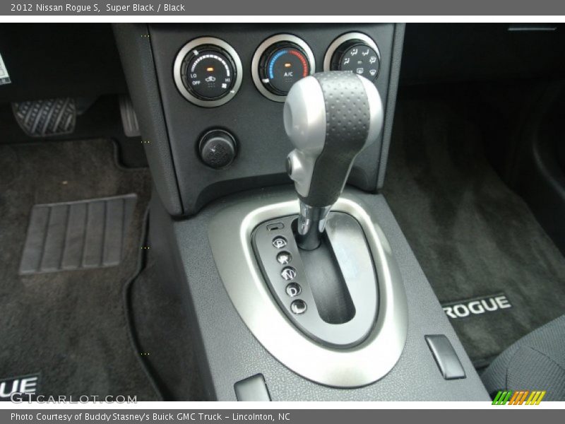 Super Black / Black 2012 Nissan Rogue S
