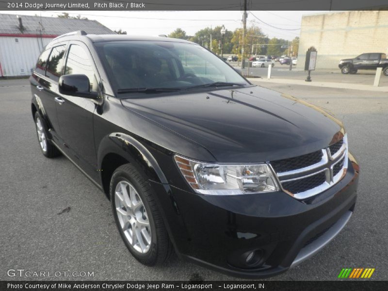 Pitch Black / Black 2014 Dodge Journey Limited