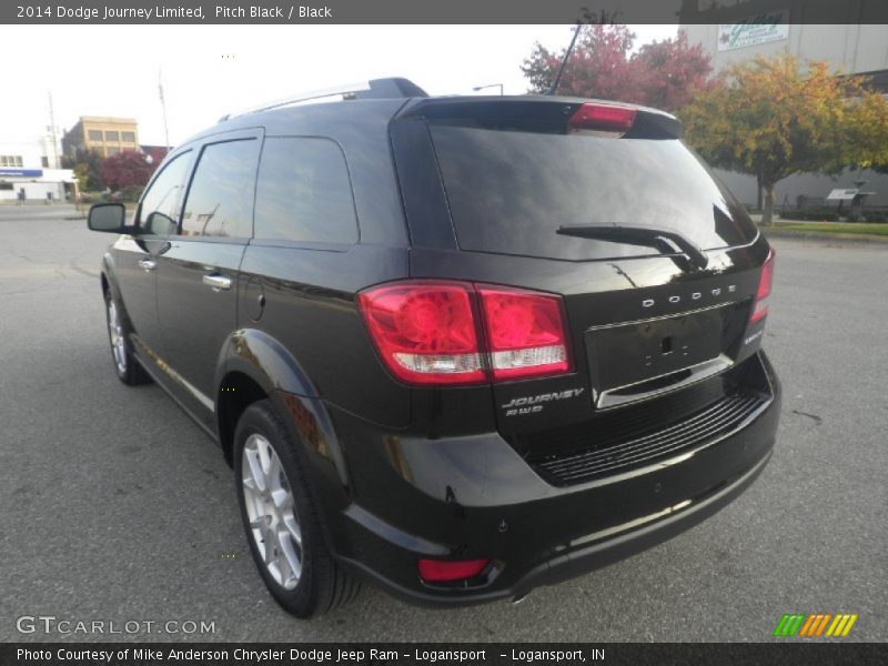 Pitch Black / Black 2014 Dodge Journey Limited