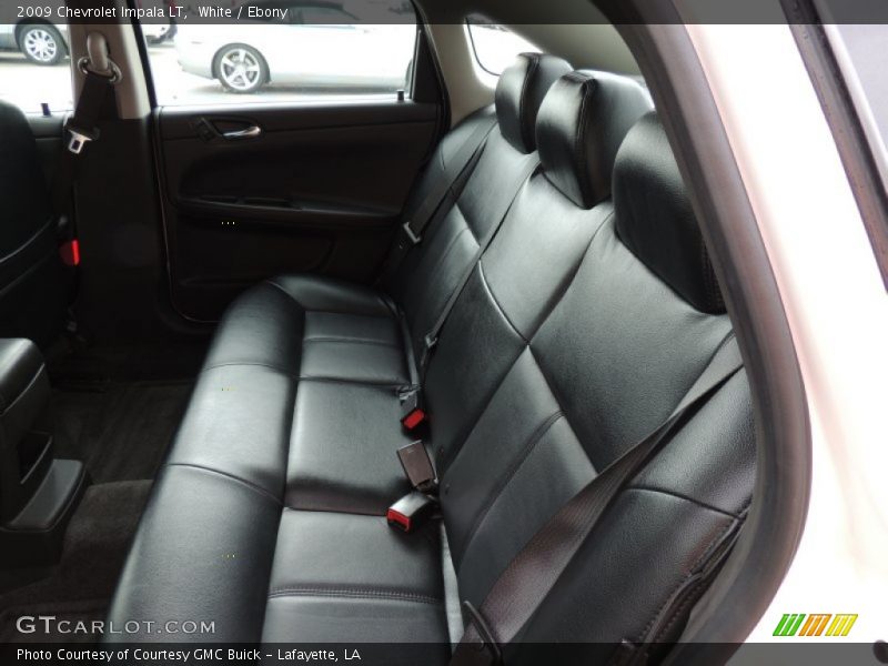 White / Ebony 2009 Chevrolet Impala LT