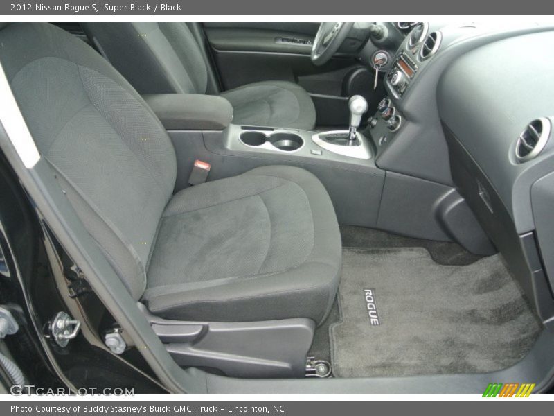 Super Black / Black 2012 Nissan Rogue S