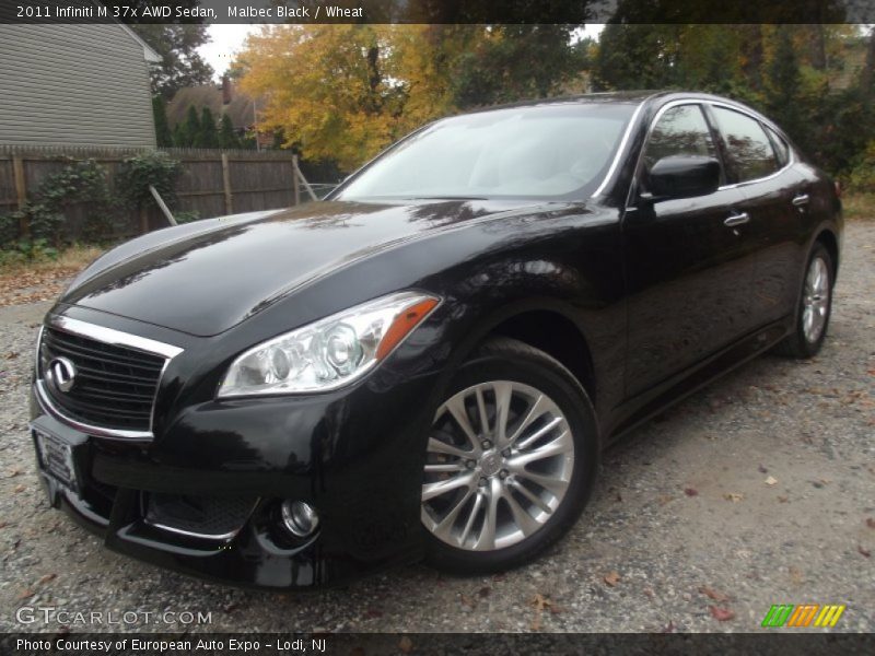 Malbec Black / Wheat 2011 Infiniti M 37x AWD Sedan