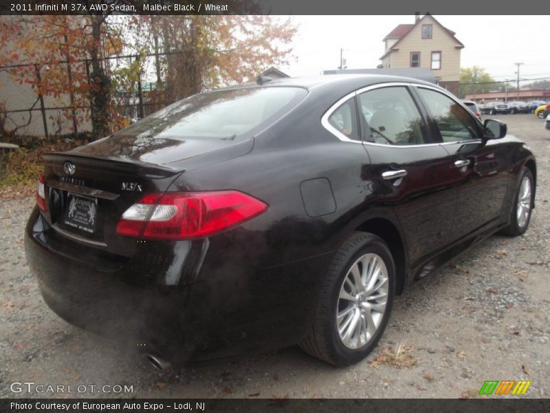 Malbec Black / Wheat 2011 Infiniti M 37x AWD Sedan