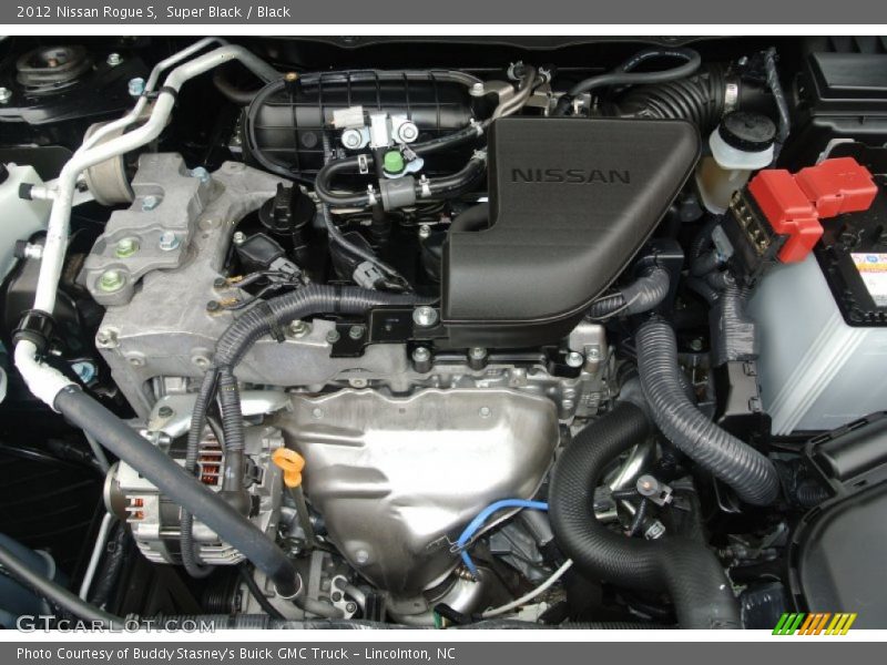 Super Black / Black 2012 Nissan Rogue S