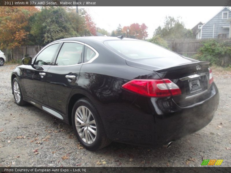 Malbec Black / Wheat 2011 Infiniti M 37x AWD Sedan