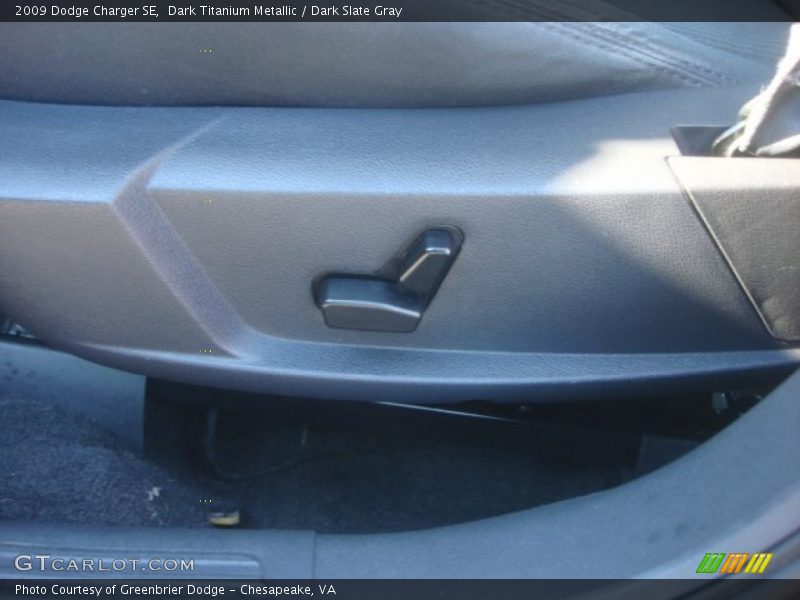 Dark Titanium Metallic / Dark Slate Gray 2009 Dodge Charger SE