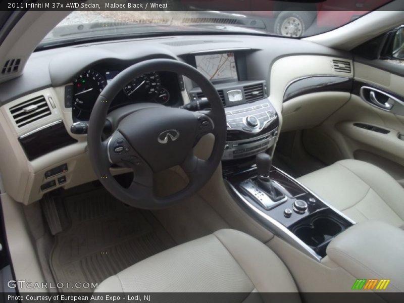 Malbec Black / Wheat 2011 Infiniti M 37x AWD Sedan