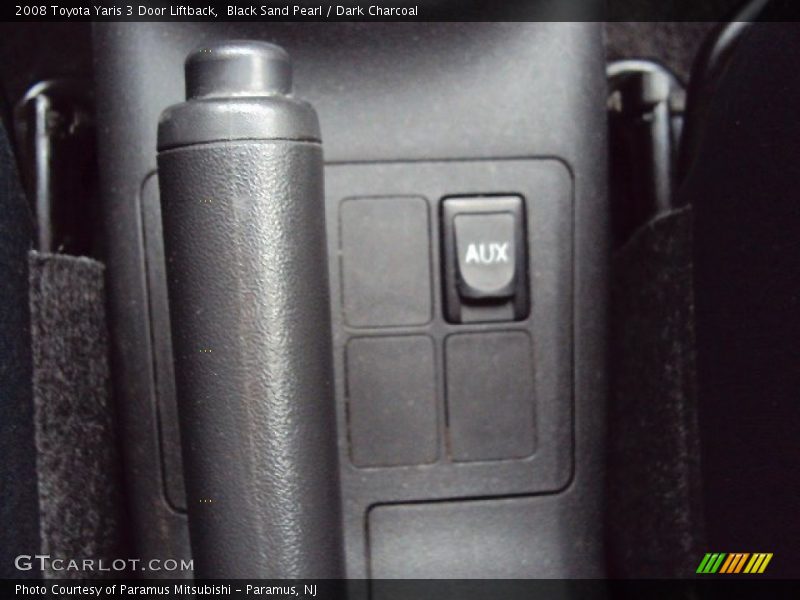 Black Sand Pearl / Dark Charcoal 2008 Toyota Yaris 3 Door Liftback