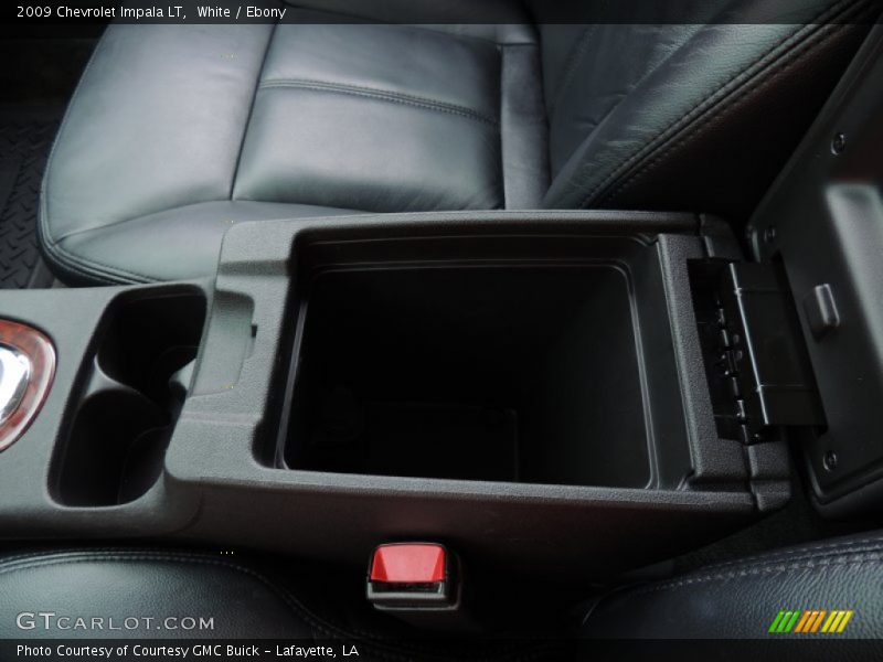 White / Ebony 2009 Chevrolet Impala LT