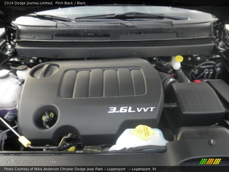 Pitch Black / Black 2014 Dodge Journey Limited