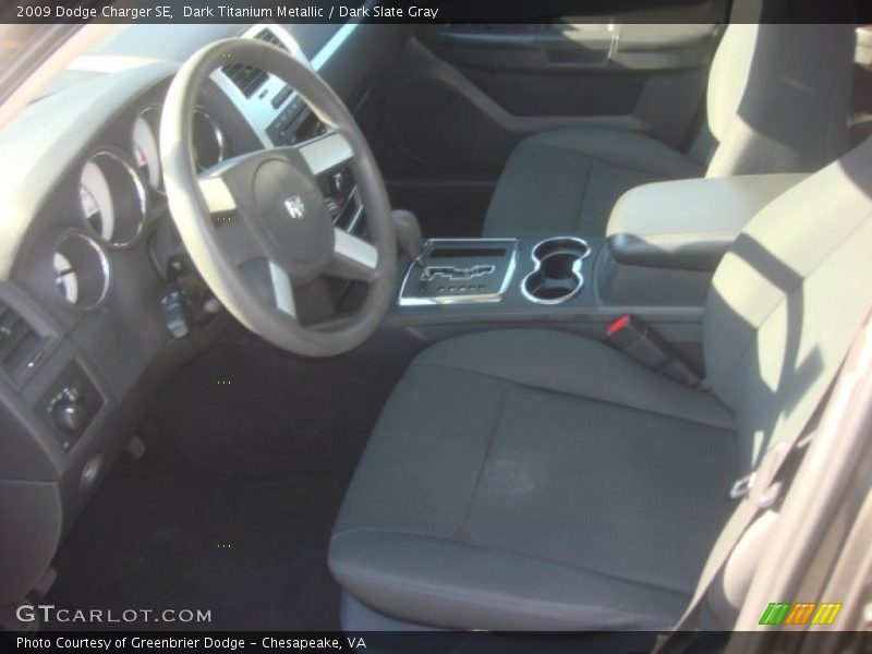  2009 Charger SE Dark Slate Gray Interior