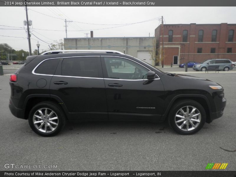  2014 Cherokee Limited Brilliant Black Crystal Pearl