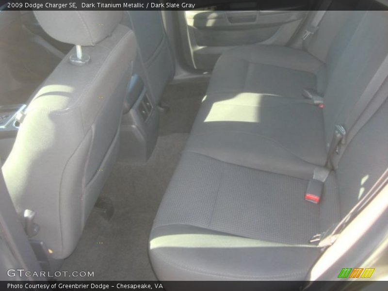 Dark Titanium Metallic / Dark Slate Gray 2009 Dodge Charger SE