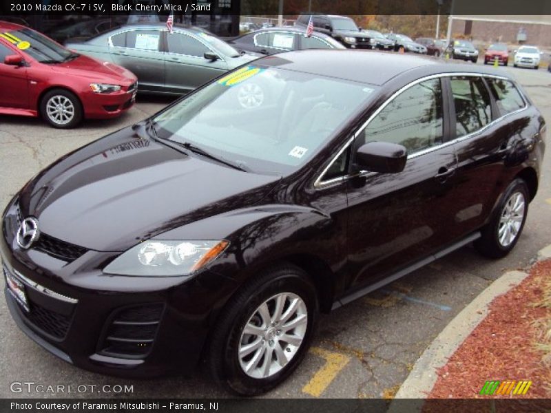 Black Cherry Mica / Sand 2010 Mazda CX-7 i SV