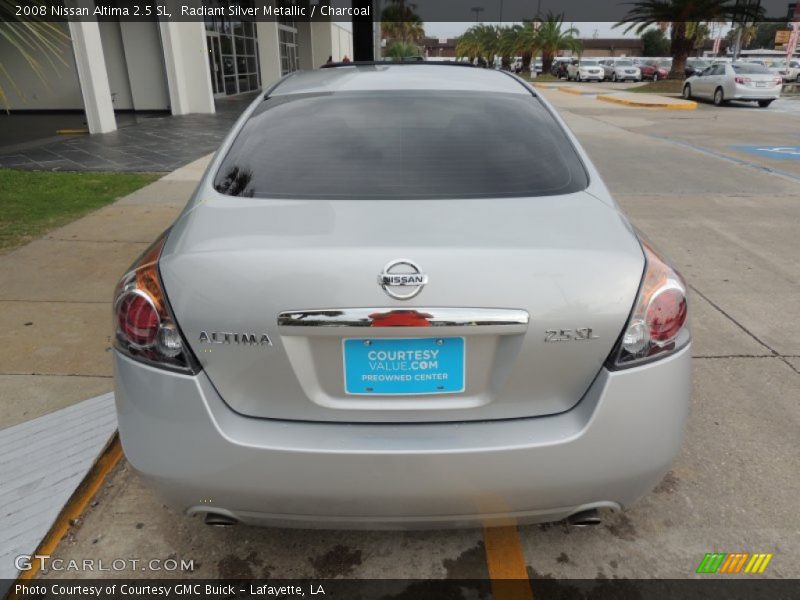 Radiant Silver Metallic / Charcoal 2008 Nissan Altima 2.5 SL