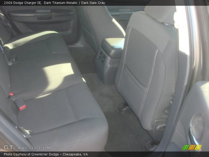 Dark Titanium Metallic / Dark Slate Gray 2009 Dodge Charger SE