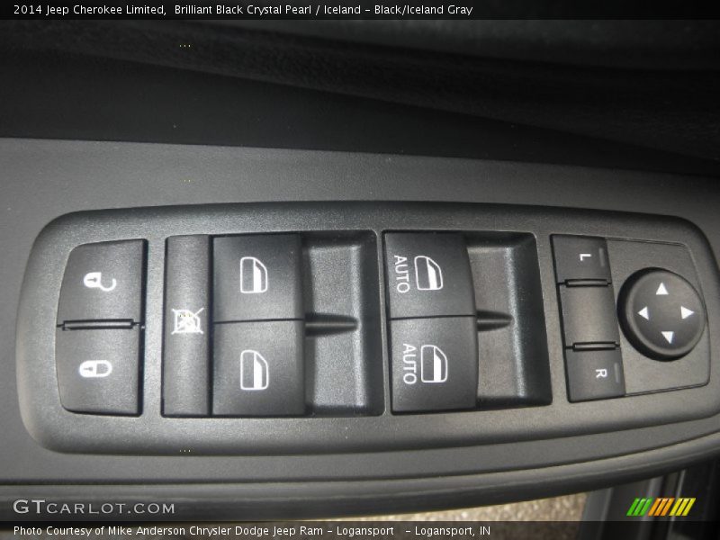 Controls of 2014 Cherokee Limited