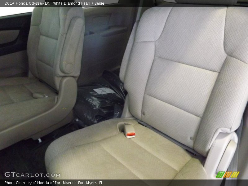 White Diamond Pearl / Beige 2014 Honda Odyssey LX