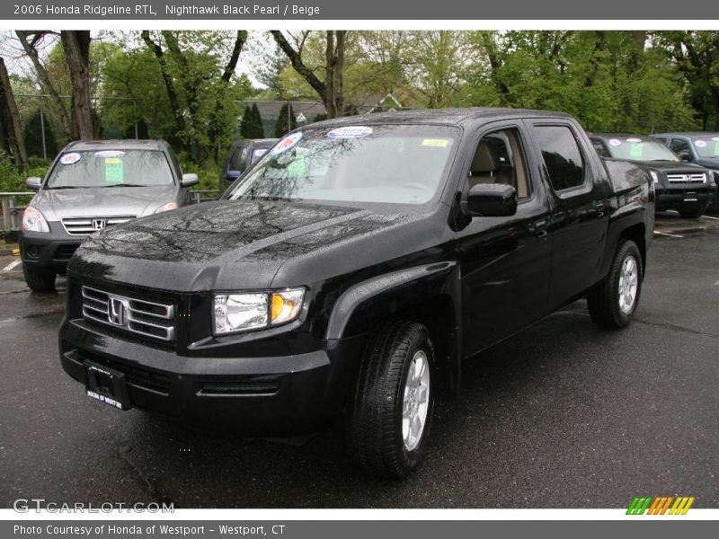 Nighthawk Black Pearl / Beige 2006 Honda Ridgeline RTL