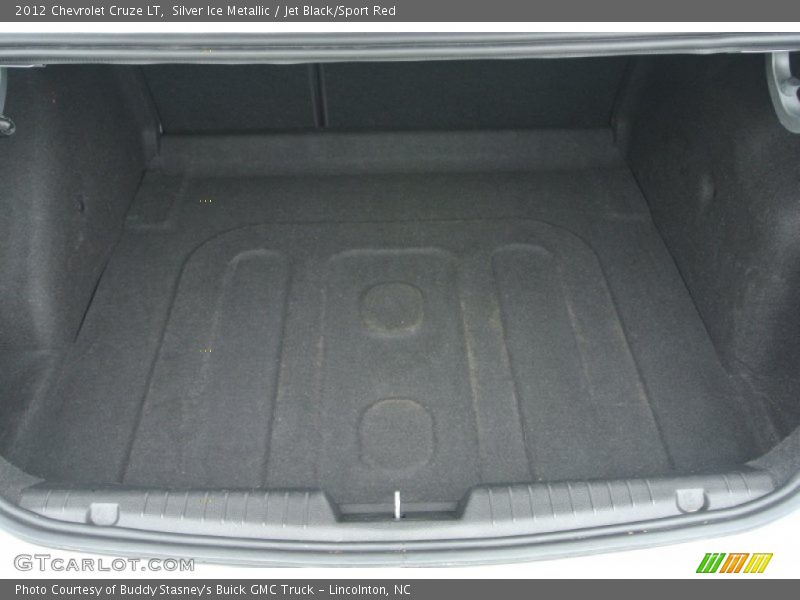 Silver Ice Metallic / Jet Black/Sport Red 2012 Chevrolet Cruze LT