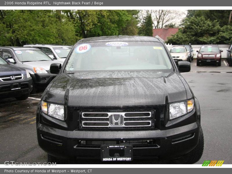Nighthawk Black Pearl / Beige 2006 Honda Ridgeline RTL