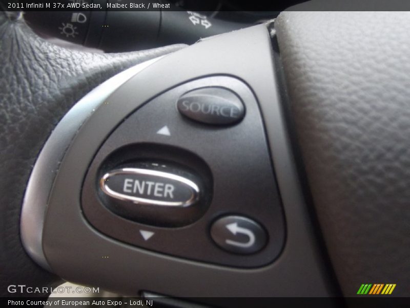 Malbec Black / Wheat 2011 Infiniti M 37x AWD Sedan
