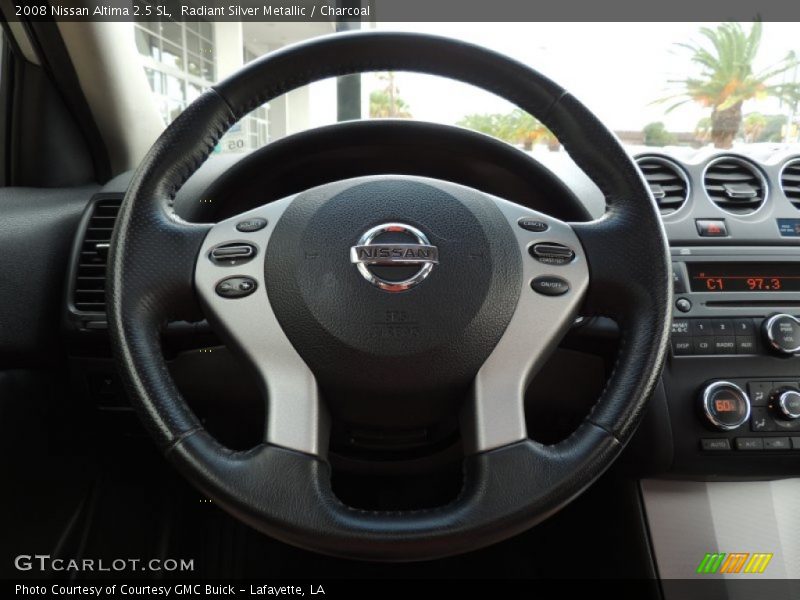 Radiant Silver Metallic / Charcoal 2008 Nissan Altima 2.5 SL