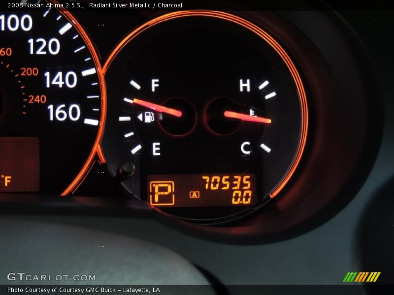 Radiant Silver Metallic / Charcoal 2008 Nissan Altima 2.5 SL