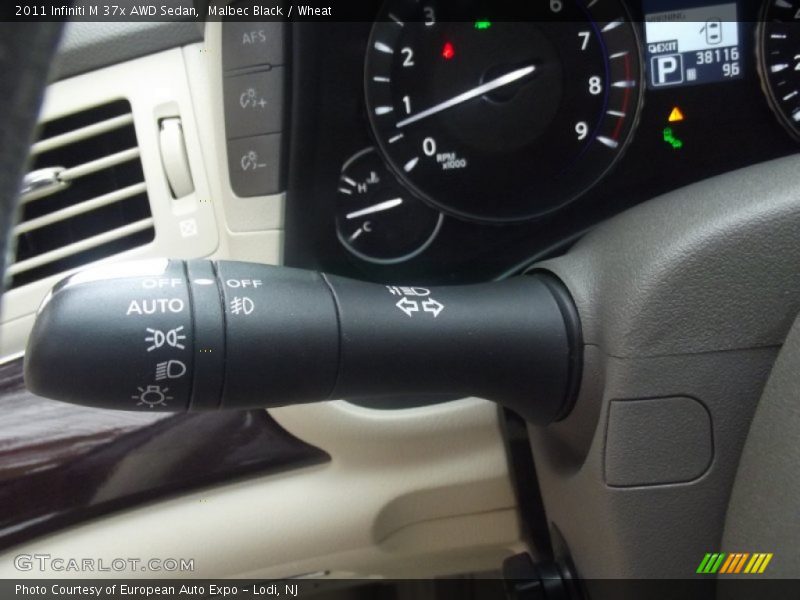 Malbec Black / Wheat 2011 Infiniti M 37x AWD Sedan